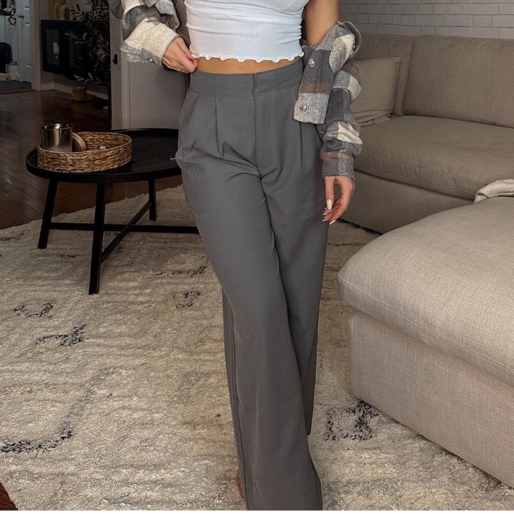 Grey trousers